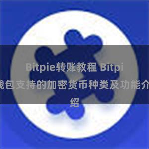 Bitpie转账教程 Bitpie钱包支持的加密货币种类及功能介绍