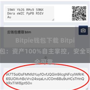 Bitpie钱包下载 Bitpie钱包：资产100%自主掌控，安全可靠。