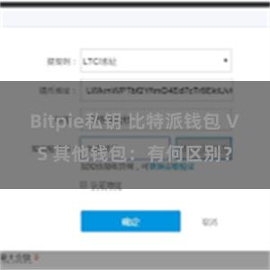 Bitpie私钥 比特派钱包 VS 其他钱包：有何区别？