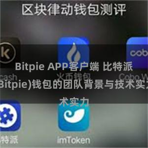 Bitpie APP客户端 比特派(Bitpie)钱包的团队背景与技术实力