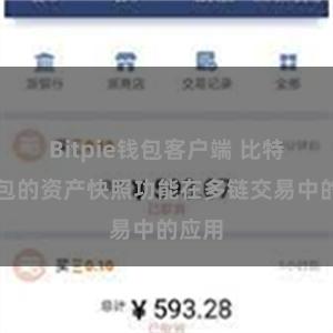 Bitpie钱包客户端 比特派钱包的资产快照功能在多链交易中的应用