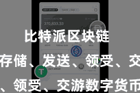 比特派区块链  不管是存储、发送、领受、交游数字货币