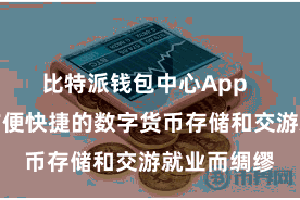 比特派钱包中心App  专为提供方便快捷的数字货币存储和交游就业而绸缪